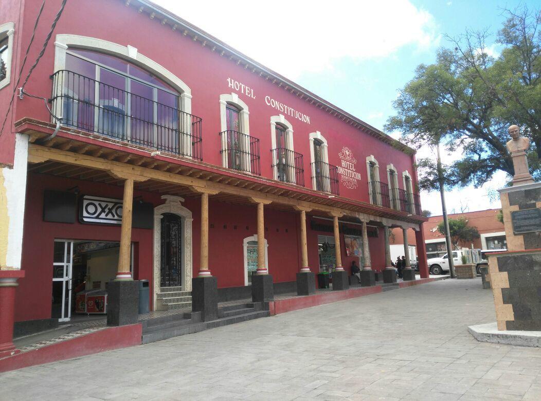 Hotel Constitucion Tepeapulco Exteriör bild